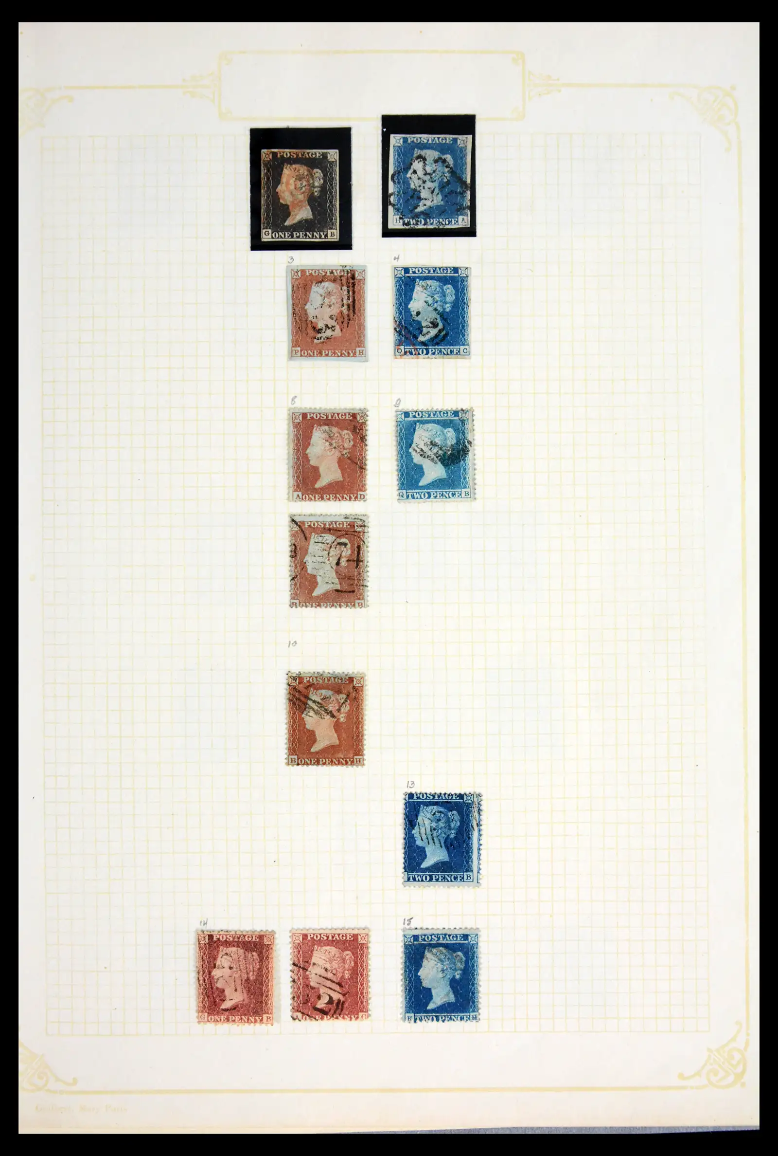 42069 0001 42069 Engeland 1840-1951. - Afbeelding 1