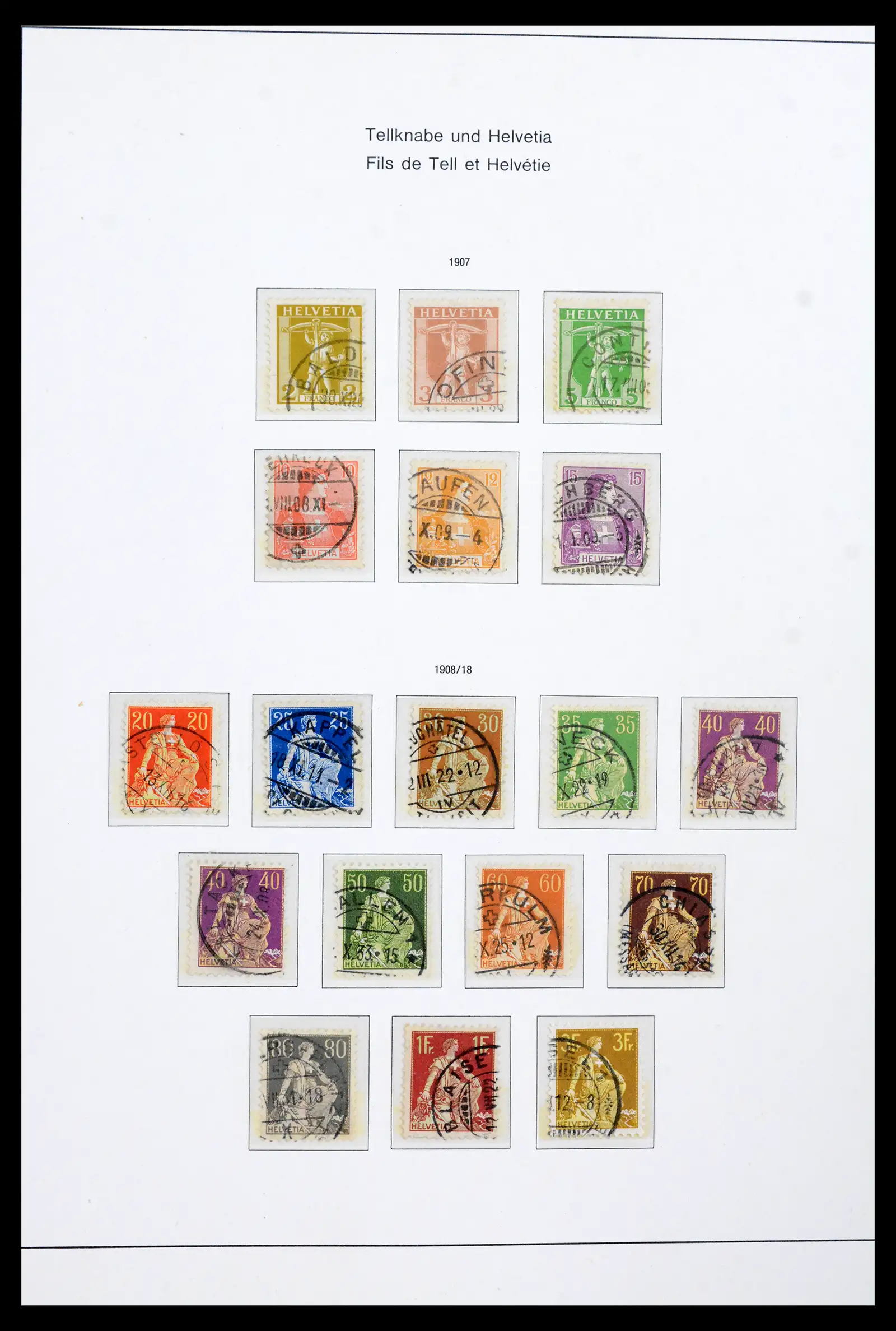 42008 Zwitserland 1907-1998.