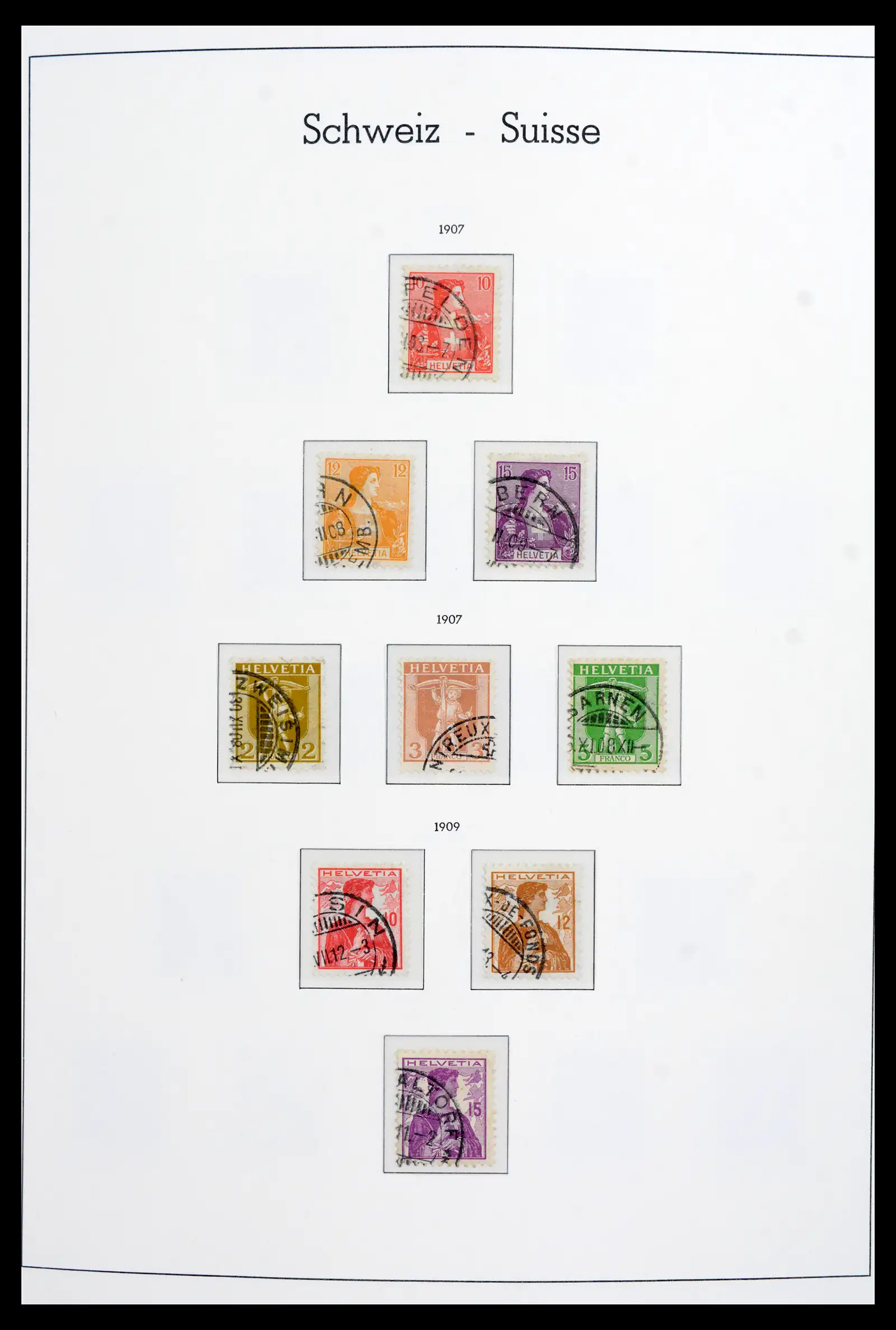 42009 Zwitserland compleet 1907-2006.
