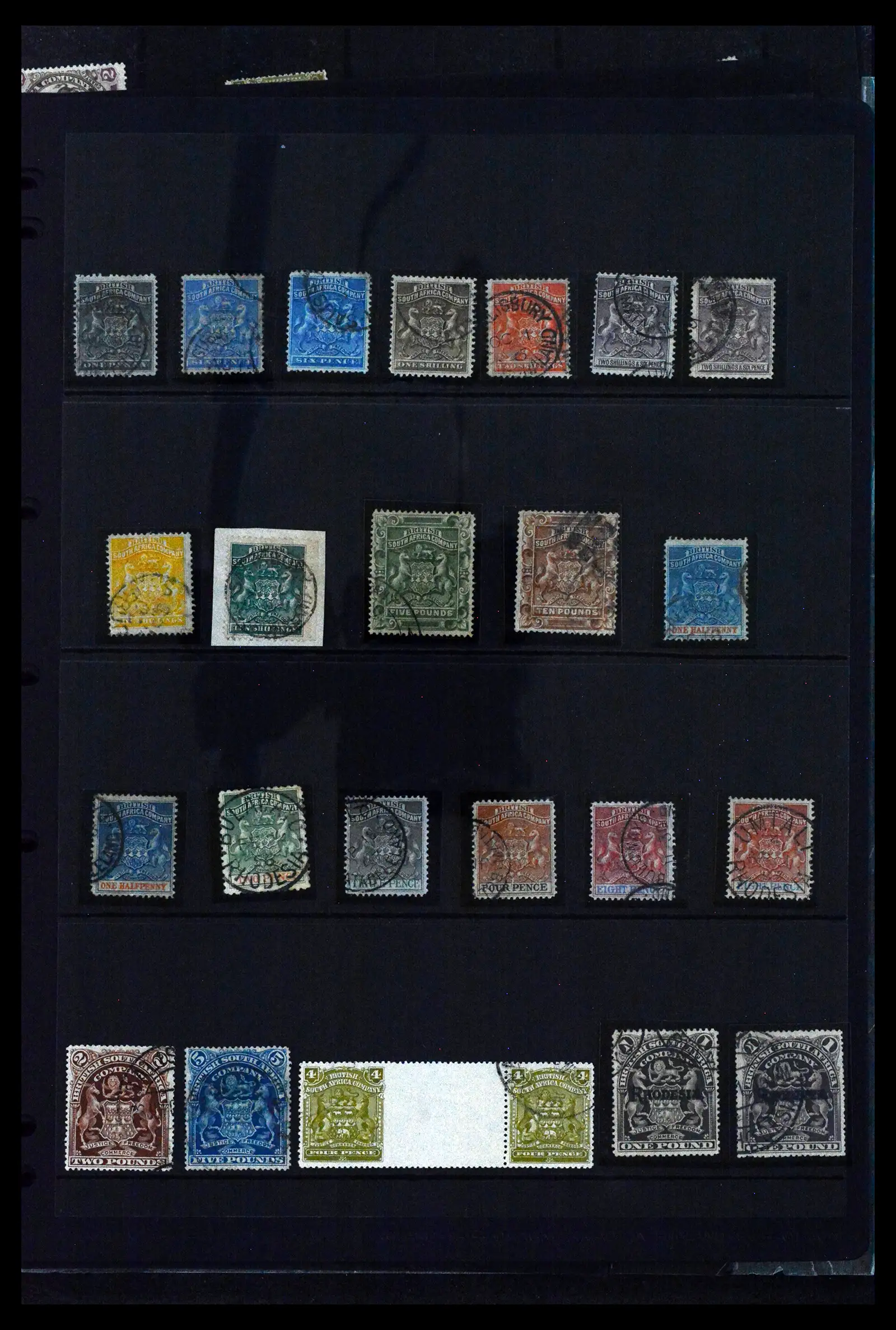 42039 0001 42039 Rhodesië 1890-1932. - Afbeelding 1