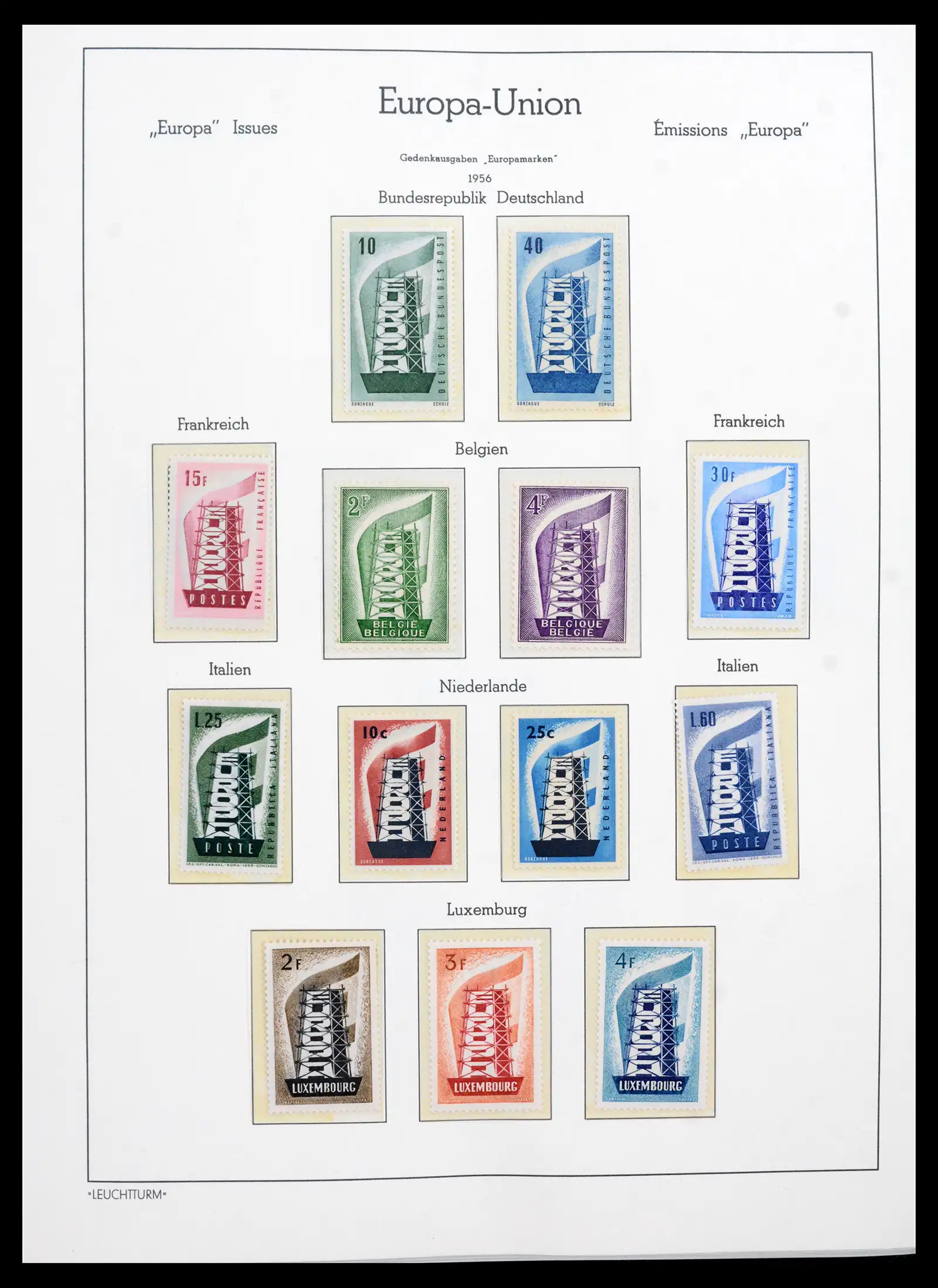 41749 0001 41749 Europa Cept compleet 1956-2012. - Afbeelding 1