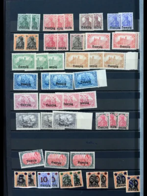 42037 Danzig/Memel gespecialiseerd 1920-1939.