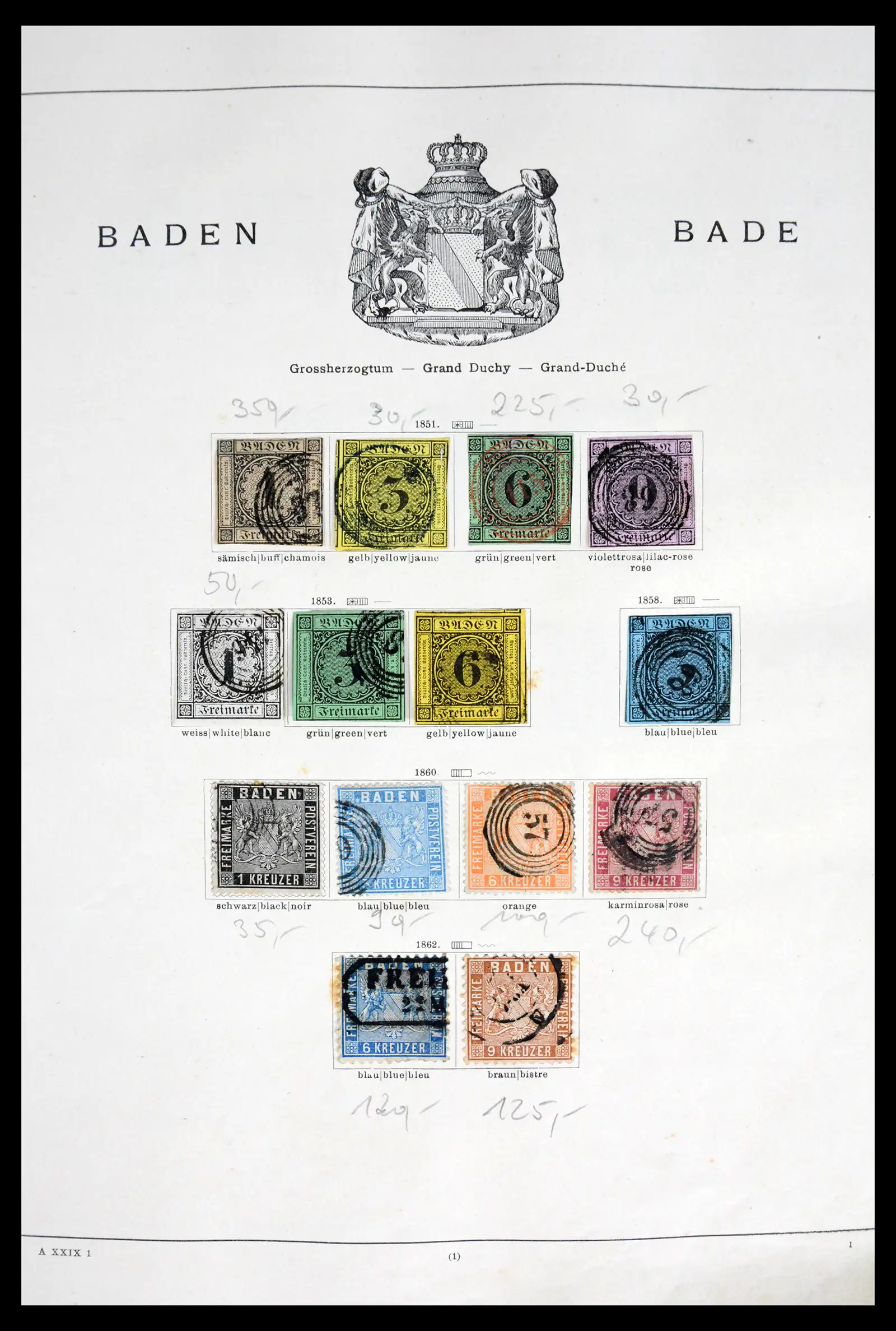 41755 0001 41755 Europese landen klassieke topverzameling 1840-1930. - Afbeelding 1