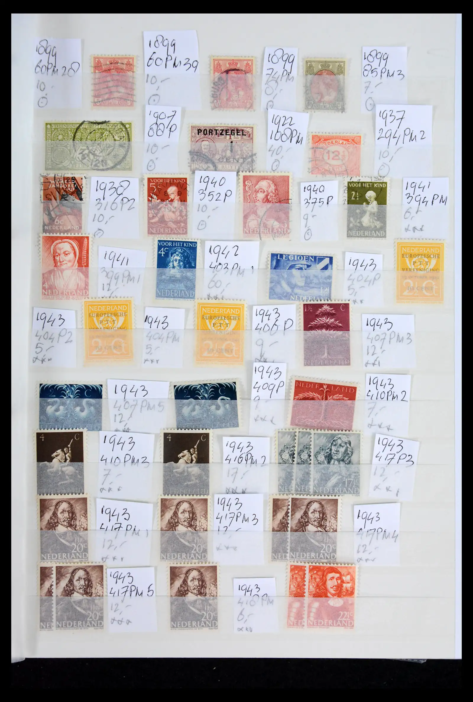 42059 Nederland plaatfouten 1899-1998.