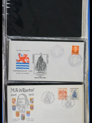 42152 Nederland onbeschreven FDC's 1953-1965.