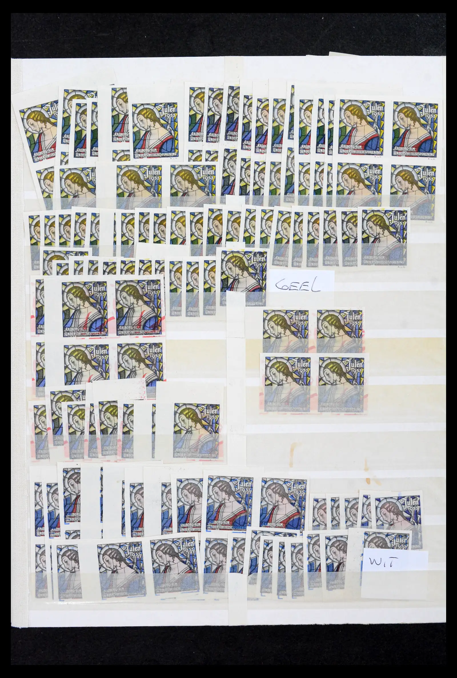 42156 0001 42156 Denemarken Jul zegels 1914-1988. - Afbeelding 1