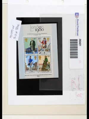 42168 Engeland variëteiten 1957-1980.