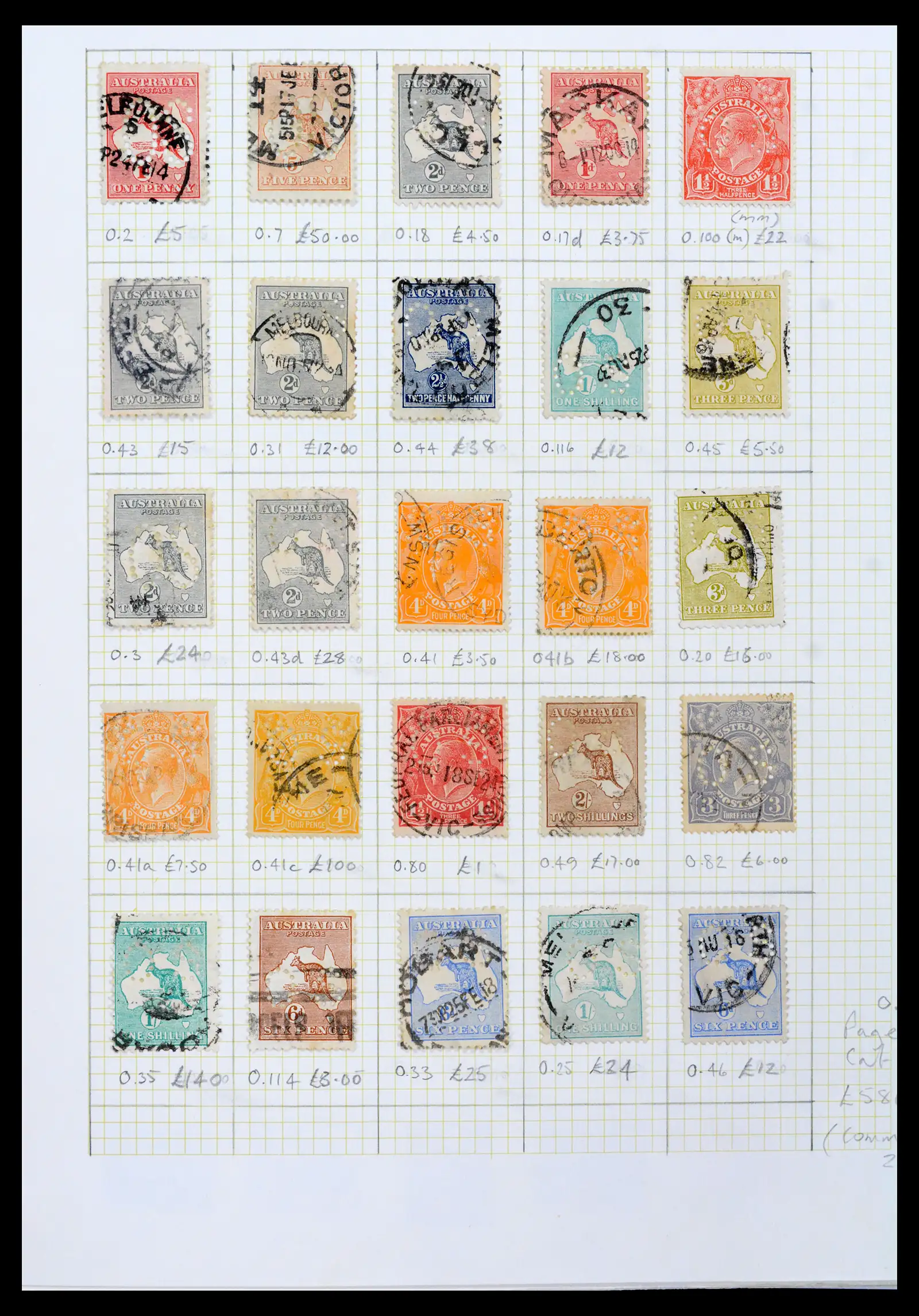 42186 0001 42186 Australië 1913-2009. - Afbeelding 1