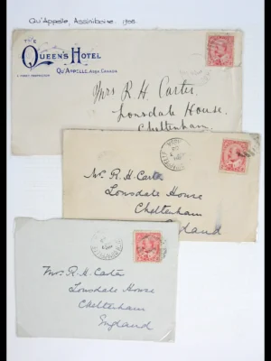 42196 Canada brieven Edward VI 1902-1910.